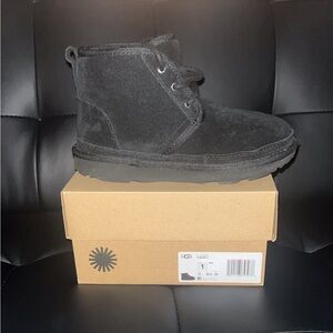 UGG Kids Black Chukka Boots